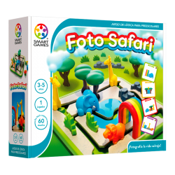 FOTO SAFARI, JUEGO DE LÓGICA PARA UN JUGADOR, SMART GAMES