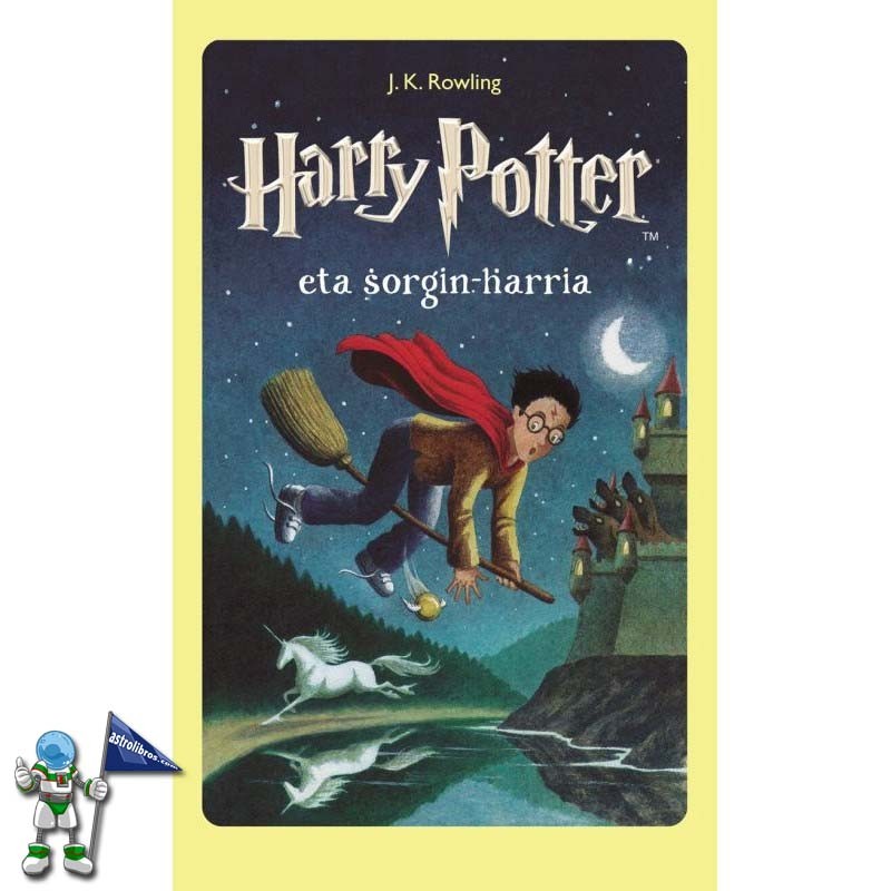 HARRY POTTER ETA SORGIN-HARRIA, HARRY POTTER 1 EN EUSKERA