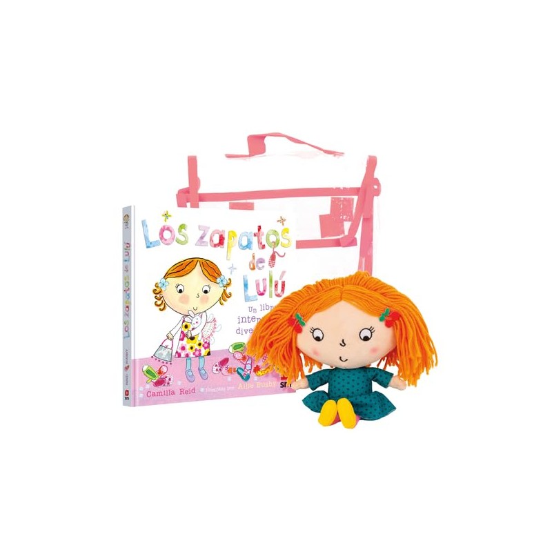 PACK DE LOS ZAPATOS DE LULU, LIBRO Y PELUCHE