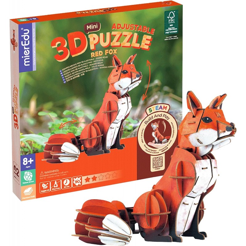 MINI PUZZLE 3D MIEREDU ZORRO