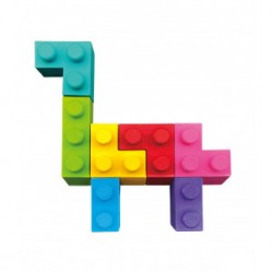 CERAS EN BLOQUE DE CONSTRUCCIÓN HAKU YOKA BRACHIOSAURUS