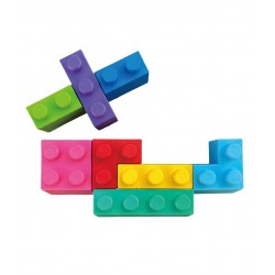 CERAS EN BLOQUE DE CONSTRUCCIÓN HAKU YOKA HELICÓPTERO