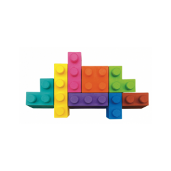 CERAS EN BLOQUE DE CONSTRUCCIÓN HAKU YOKA TRICERATOPS