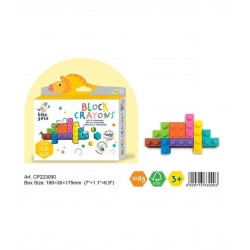 CERAS EN BLOQUE DE CONSTRUCCIÓN HAKU YOKA TRICERATOPS