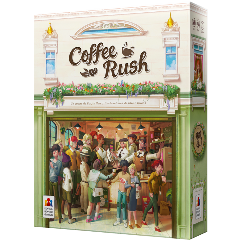 COFFEE RUSH, JUEGO DE MESA