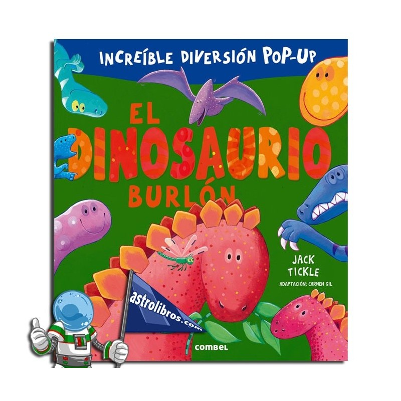 EL DINOSAURIO BURLÓN , LIBRO POP-UP