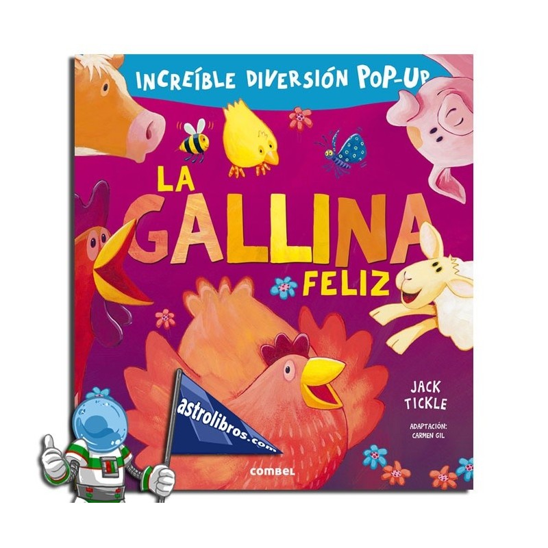 LA GALLINA FELIZ , LIBRO POP-UP