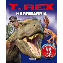 T. REX HARRIGARRIA, LIBURU 3D