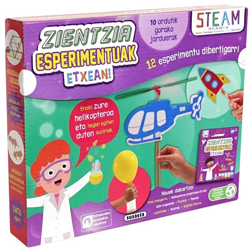 ZIENTZIA ESPERIMENTUAK ETXEAN!