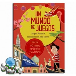 UN MUNDO DE JUEGOS , LIBRO CON PASATIEMPOS JUVENILES