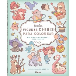 LINDAS FIGURAS CHIBIS PARA COLOREAR