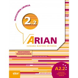 ARIAN A2.2 IKASLEAREN LIBURUA (+CD AUDIOA)