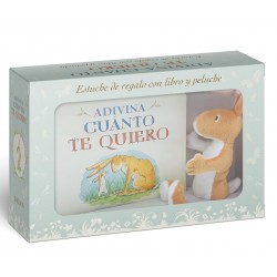 ADIVINA CUÁNTO TE QUIERO, ESTUCHE DE REGALO CON PELUCHE