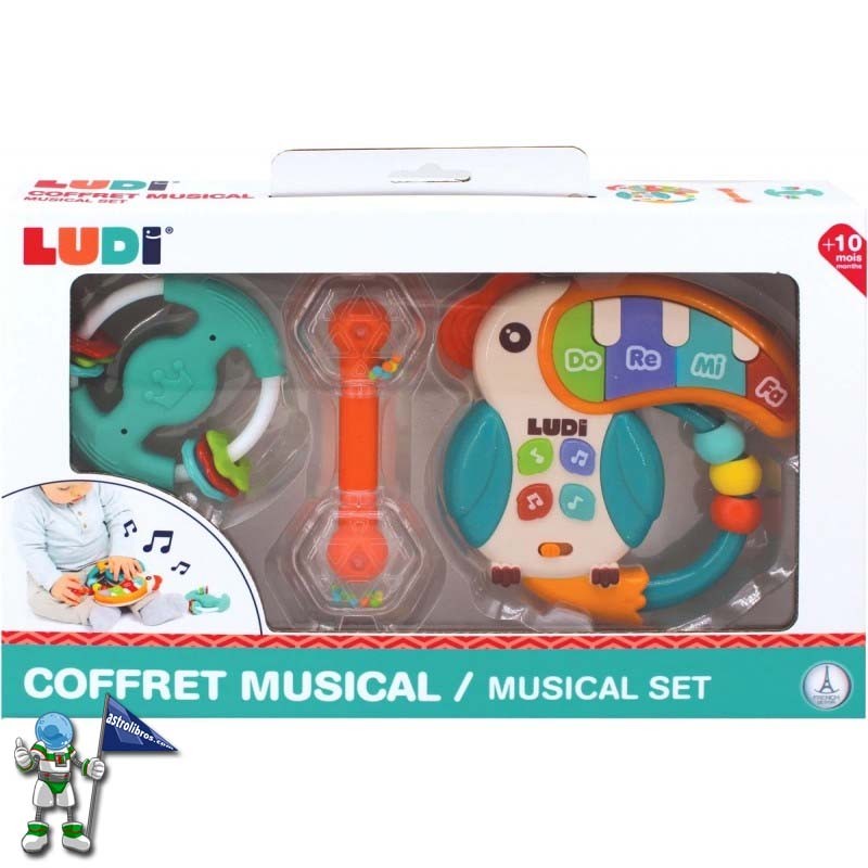 CONJUNTO MUSICAL PARA BEBÉS LUDI