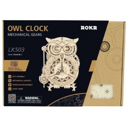 PUZZLE 3D RELOJ BÚHO ROBOTIME ROKR