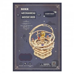 PUZZLE 3D CAJA DE MÚSICA STARRY NIGHT ROBOTIME ROKR