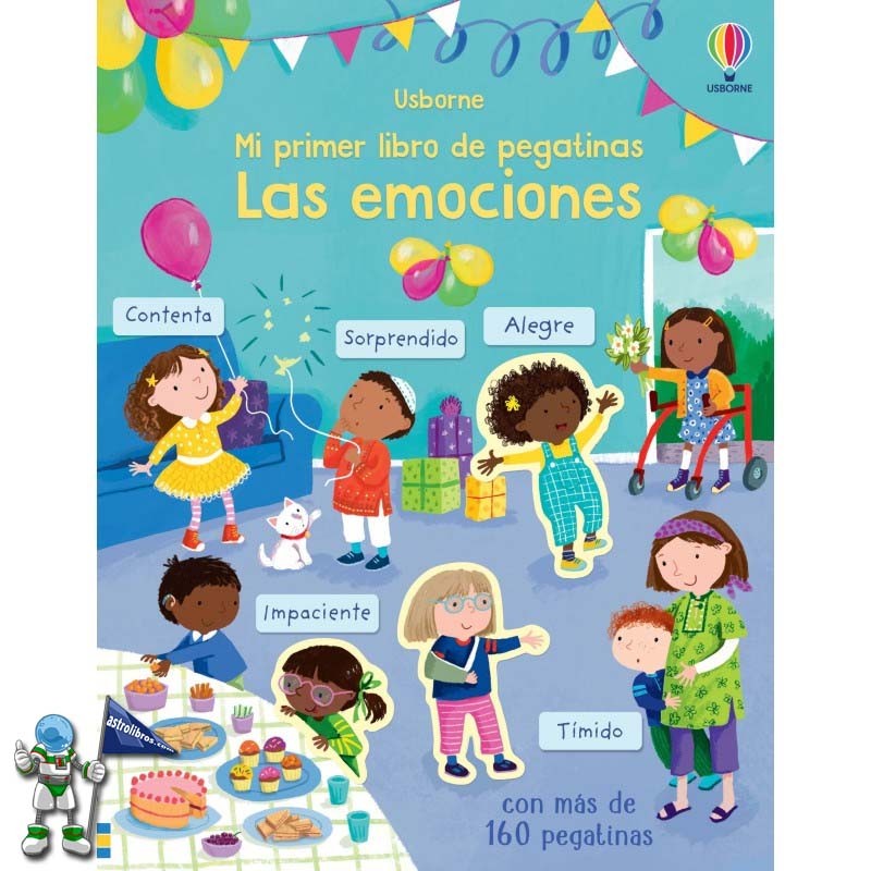 LAS EMOCIONES, MI PRIMER LIBRO DE PEGATINAS USBORNE