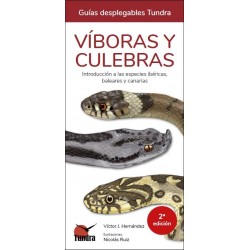 VÍBORAS Y CULEBRAS, GUÍAS DESPLEGABLES TUNDRA