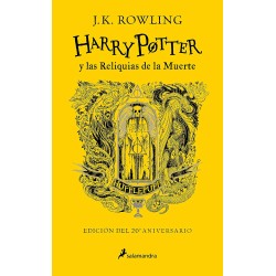 HARRY POTTER Y LAS RELIQUIAS DE LA MUERTE, EDICIÓN HUFFLEPUFF DEL 20º ANIVERSARIO