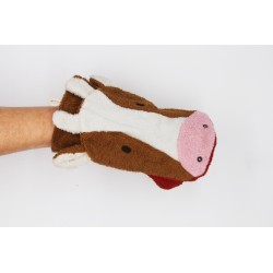 MANOPLA DE BAÑO GRANDE VACA KLARA