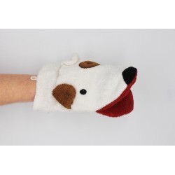 MANOPLA DE BAÑO GRANDE PERRO HÉRCULES