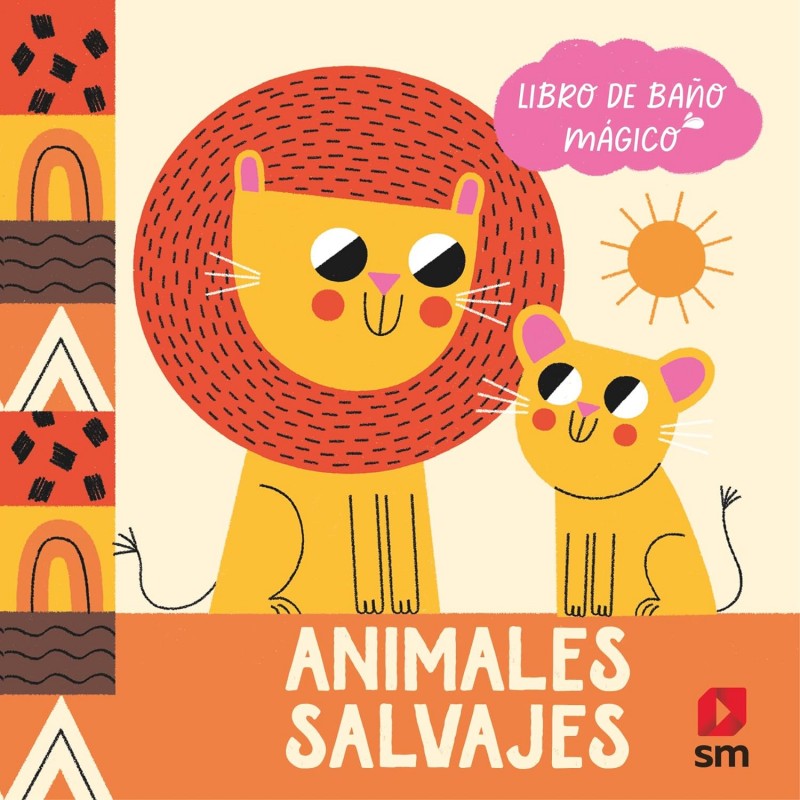 ANIMALES SALVAJES, LIBRO DE BAÑO MÁGICO