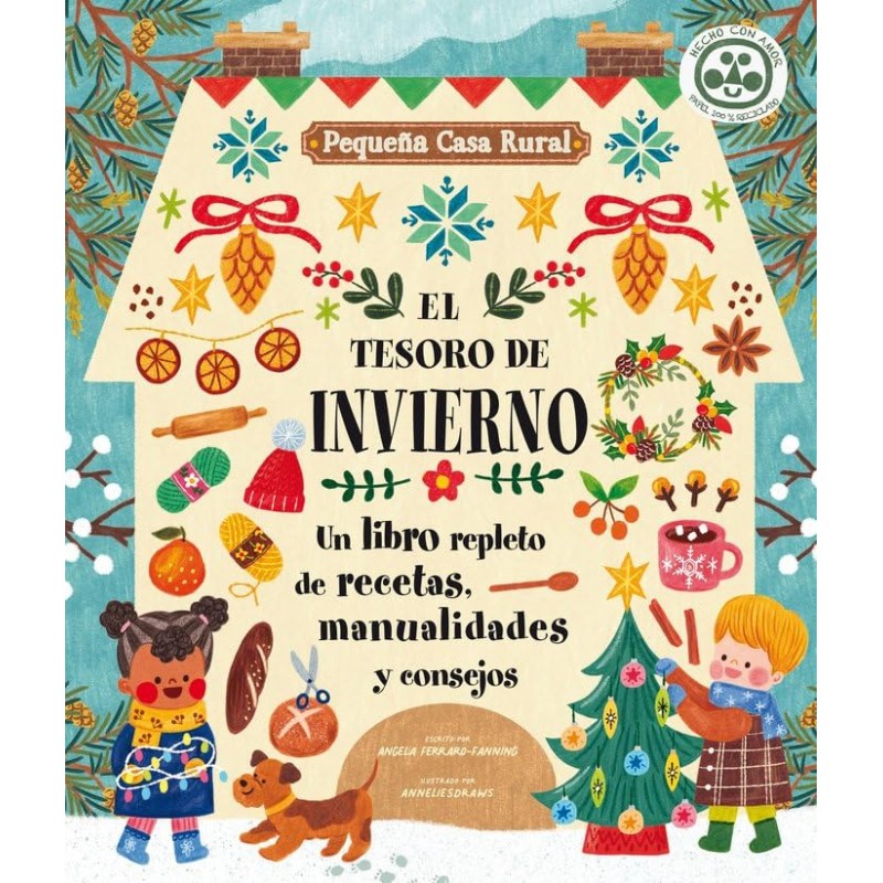 EL TESORO DE INVIERNO, UN LIBRO REPLETO DE RECETAS, MANUALIDADES Y CONSEJOS