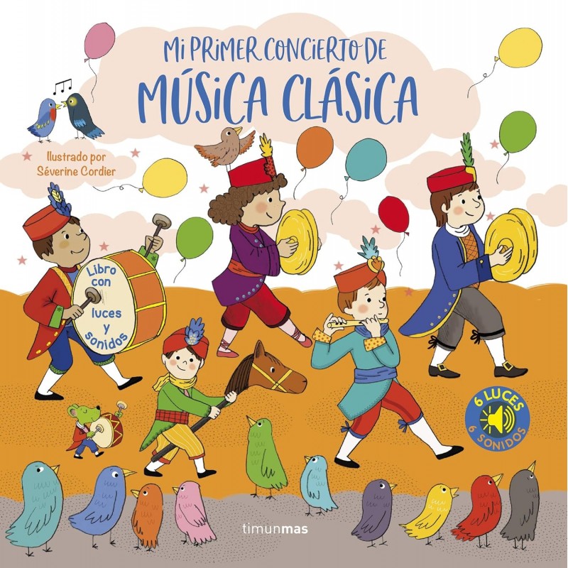 MI PRIMER CONCIERTO DE MÚSICA CLÁSICA, LIBRO CON LUCES Y SONIDOS