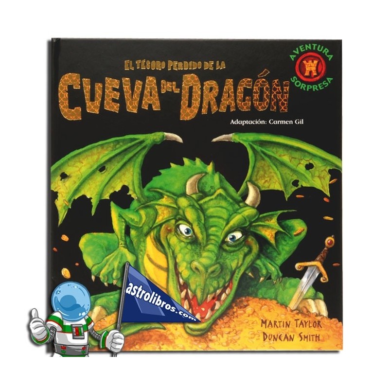 El tesoro perdido de la cueva del dragón | Libro Pop-up