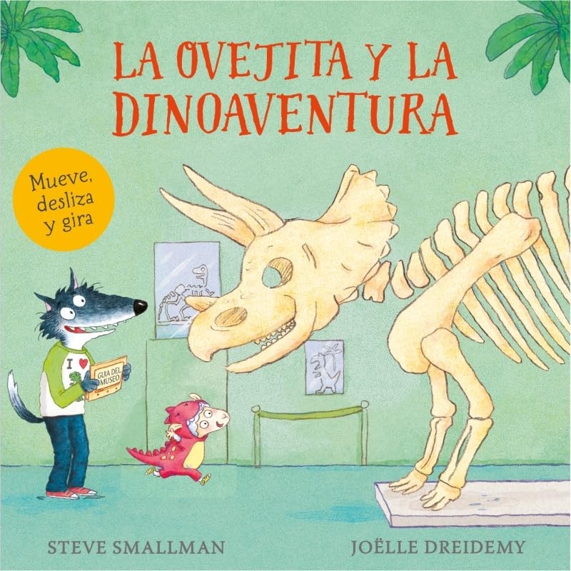 LA OVEJITA Y LA DINOAVENTURA, LA OVEJITA QUE VINO A CENAR LIBRO DE CARTÓN