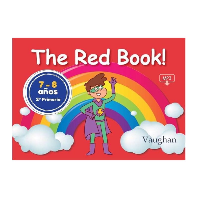 THE RED BOOK, PASATIEMPOS EN INGLÉS 7-8 AÑOS