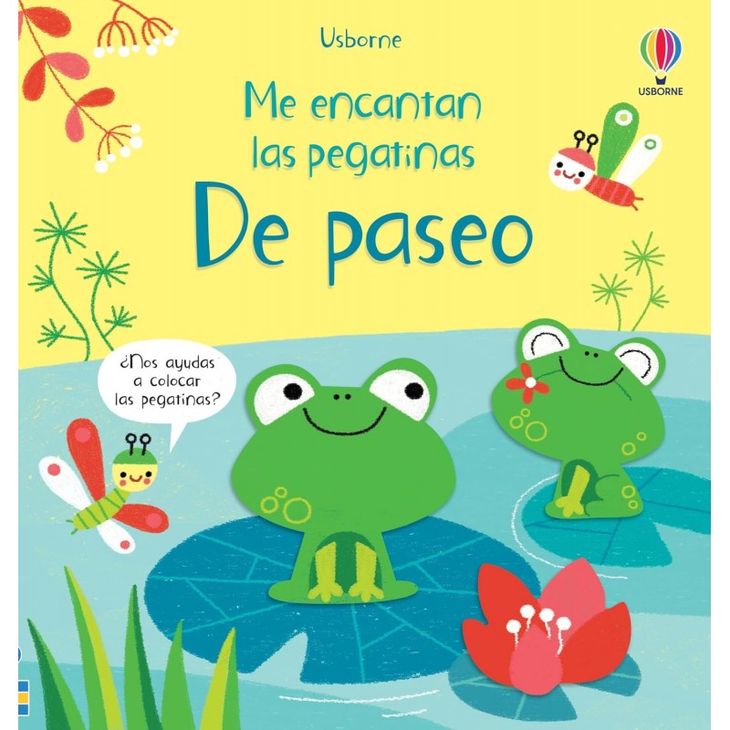 ME ENCANTAN LAS PEGATINAS USBORNE, DE PASEO