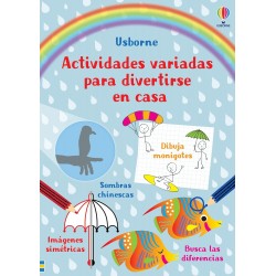 ACTIVIDADES VARIADAS PARA DIVERTIRSE EN CASA, PASATIEMPOS USBORNE