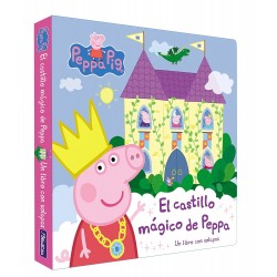 PEPPA PIG, LIBRO DE CARTÓN CON SOLAPAS, EL CASTILLO MÁGICO DE PEPPA