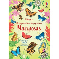 MARIPOSAS, MI PEQUEÑO LIBRO DE PEGATINAS USBORNE