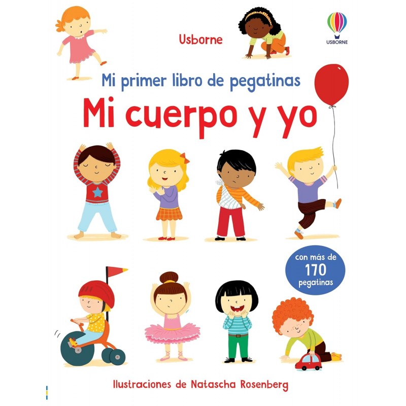 MI CUERPO Y YO, MI PRIMER LIBRO PEGATINAS USBORNE