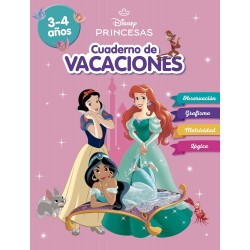 CUADERNO DE VACACIONES PRINCESAS DISNEY (3-4 AÑOS)