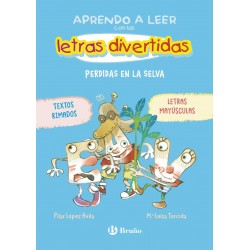 APRENDO A LEER CON LAS LETRAS DIVERTIDAS 2, PERDIDAS EN LA SELVA