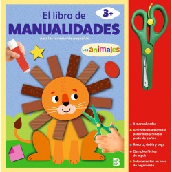 EL LIBRO DE MANUALIDADES PARA LOS MÁS PEQUEÑOS, LOS ANIMALES, MANUALIDADES CON TIJERAS