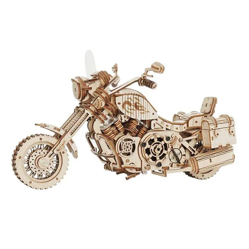 MOTOCICLETA CRUISER PUZZLE 3D ROBOTIME ROKR