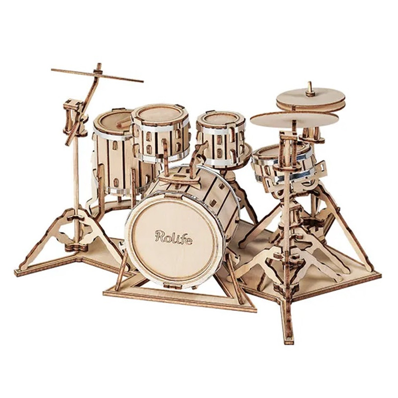 BATERÍA, PUZLE 3D ROBOTIME ROKR