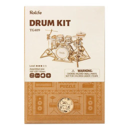 BATERÍA, PUZLE 3D ROBOTIME ROKR