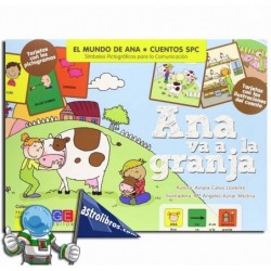 ANA VA A LA GRANJA , CUENTOS SPC , CUENTOS CON PICTOGRAMAS