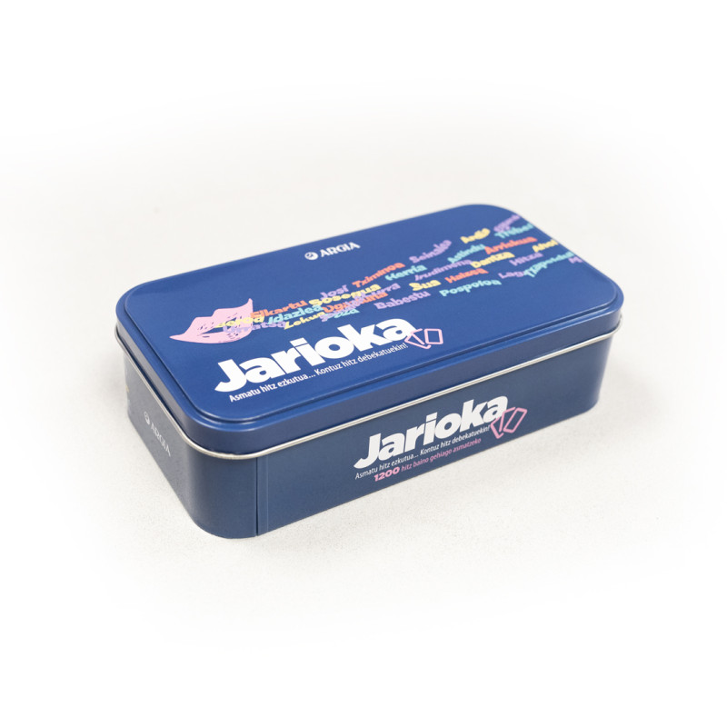 JARIOKA, AZMATU HITZ ESKUTUA, EUSKARAS JOKO JARIOKA, AZMATU HITZ ESKUTUA, EUSKARAS JOKO