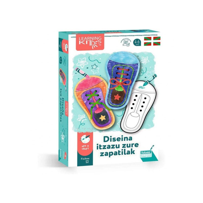 DISEINA ITZASU ZURE ZAPATILAK, LEARNING KITDS