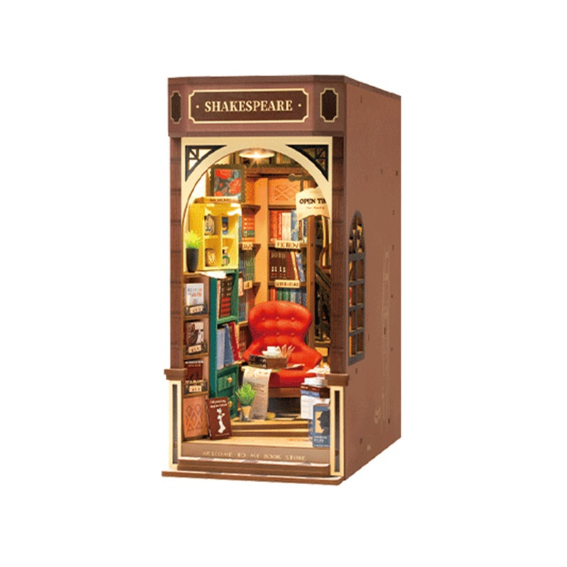 BOOKSTORE, PUZZLE 3D SUJETALIBROS ROLIFE BOOKSTORE, PUZZLE 3D SUJETALIBROS ROLIFE