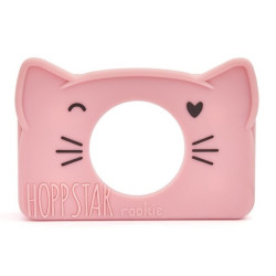 FUNDA ROSA DE SILICONA PARA CÁMARA DE FOTOS INFANTIL HOPPSTAR