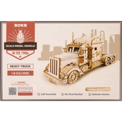 CAMIÓN HEAVY TRUCK, PUZZLE 3D ROBOTIME ROKR