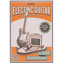 GUITARRA ELÉCTRICA, PUZLE 3D ROBOTIME ROKR