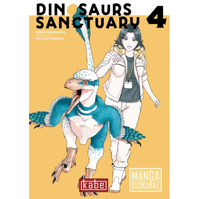 DINOSAURS SANCTUARY 4, MANGA EUSKARAZ DINOSAURS SANCTUARY 4, MANGA EUSKARAZ